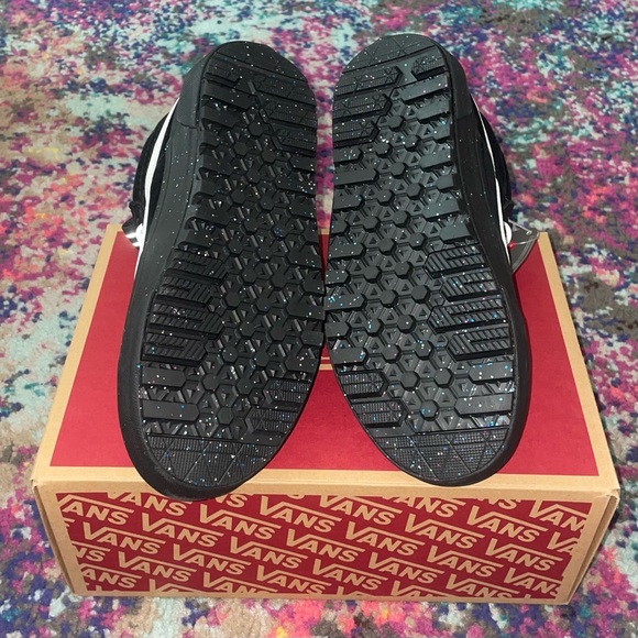 Vans Sk8-Hi MTE-2 “Black Glitter” Men’s Size 5 Women’s 6.5 - Picture 4 of 7